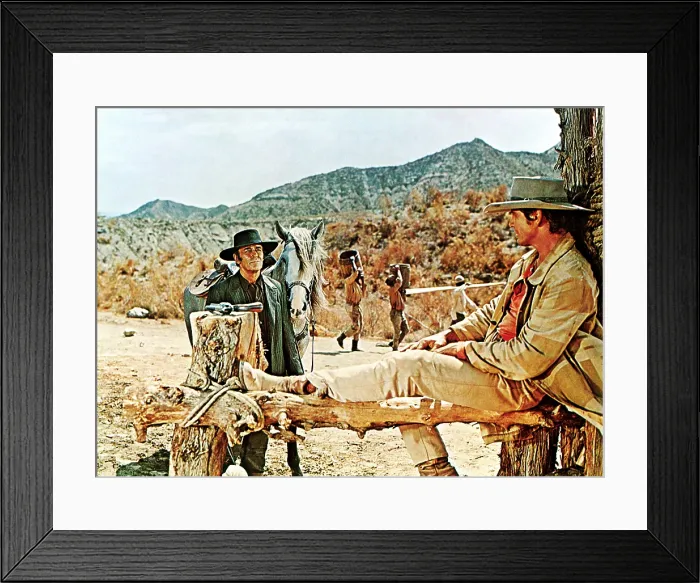 Framed Print : ONCE UPON A TIME IN THE WEST, Henry Fonda, Charles Bronson, 1969 Framed Print : ONCE UPON A TIME IN THE WEST, Henry Fonda, Charles Bronson, 1969