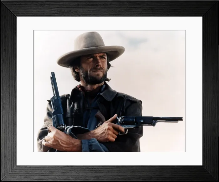Framed Print : THE OUTLAW JOSEY WALES, Clint Eastwood, 1976