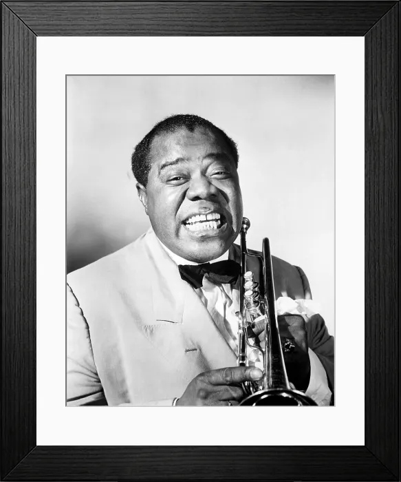 Framed Print : THE GLENN MILLER STORY, Louis Armstrong, 1953