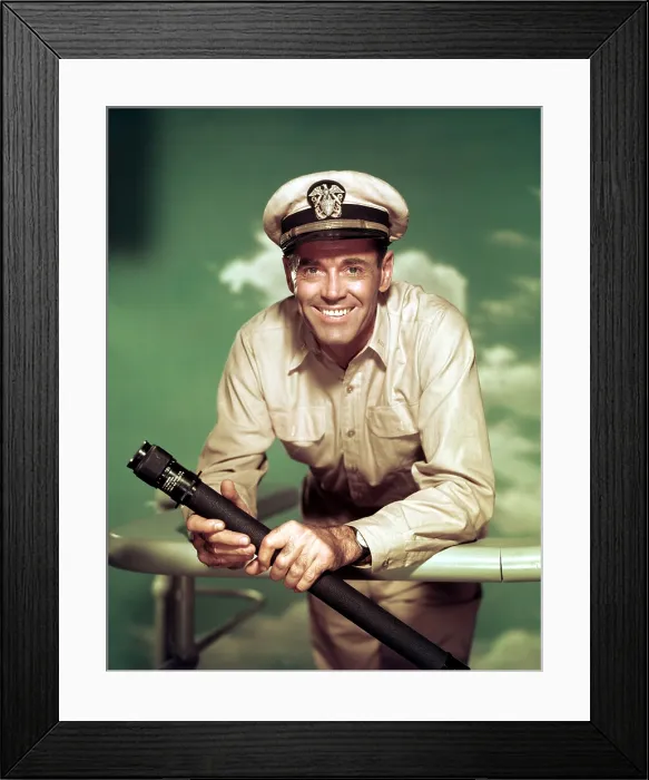 Framed Print : MISTER ROBERTS, Henry Fonda, 1955 Framed Print : MISTER ROBERTS, Henry Fonda, 1955
