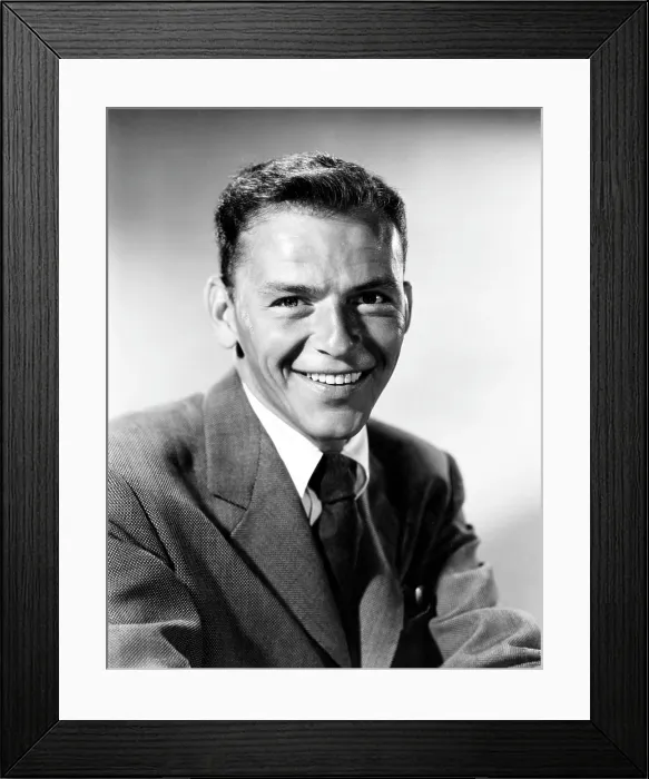 Framed Print : American singer and actor Frank Sinatra, (1915-1998), 1958.. Courtesy: CSU Archives / Everett Collection Framed Print : American singer and actor Frank Sinatra, (1915-1998), 1958.. Courtesy: CSU Archives / Everett Collection
