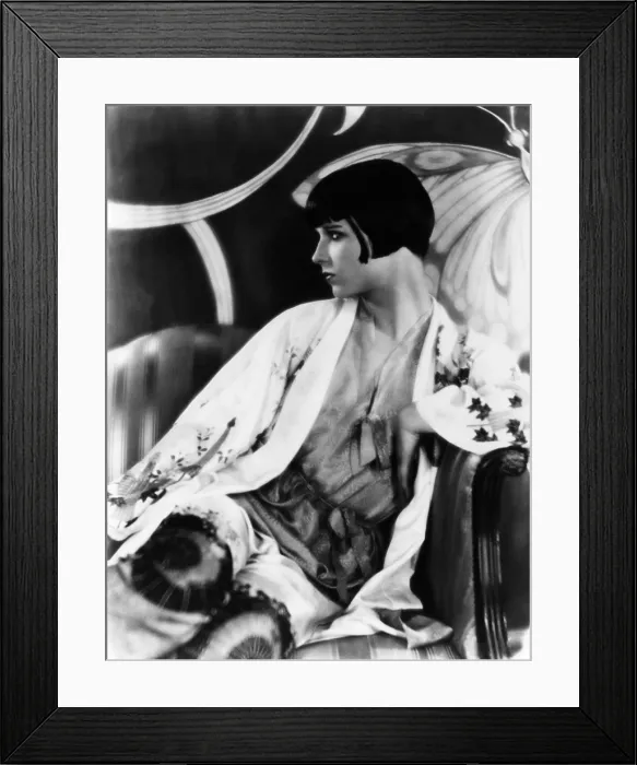 Framed Print : Louise Brooks, ca. late 1920s