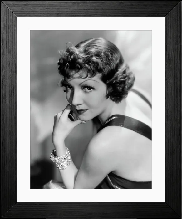 Framed Print : CLAUDETTE COLBERT, Paramount Pictures, 3 / 22 / 35