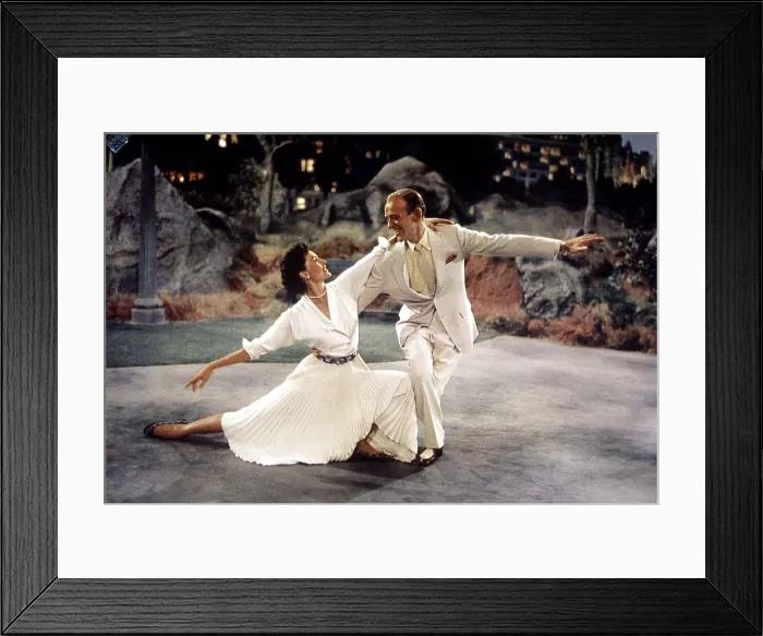 Framed Print : THE BAND WAGON, Cyd Charisse, Fred Astaire, 1953, 'Dancing In The Dark' production number Framed Print : THE BAND WAGON, Cyd Charisse, Fred Astaire, 1953, 'Dancing In The Dark' production number