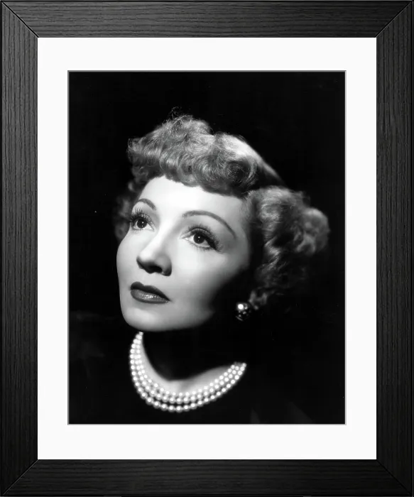 Framed Print : Claudette Colbert, from THE EGG AND I, 1947