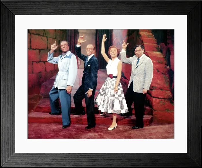 Framed Print : THE BAND WAGON, Jack Buchanan, Fred Astaire, Nanette Fabray, Oscar Levant, 1953 Framed Print : THE BAND WAGON, Jack Buchanan, Fred Astaire, Nanette Fabray, Oscar Levant, 1953