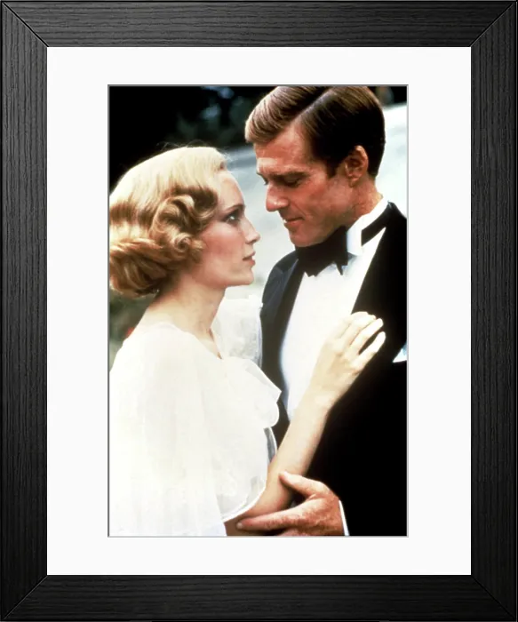 Framed Print : THE GREAT GATSBY, Robert Redford, Mia Farrow, 1974