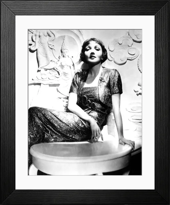 Framed Print : Claudette Colbert in the early 1930s Framed Print : Claudette Colbert in the early 1930s