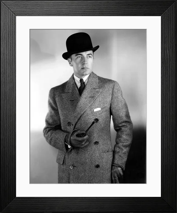 Framed Print : Clive Brook, ca. 1930s