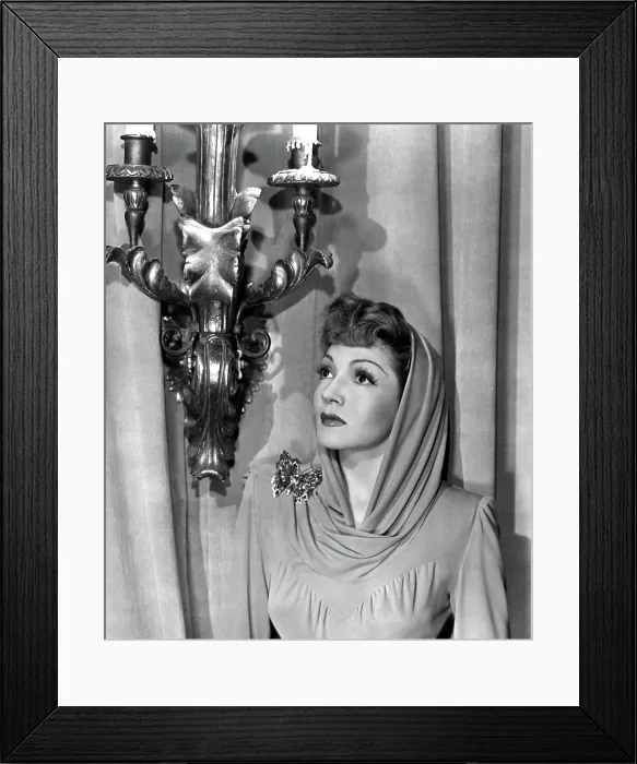 Framed Print : THE PALM BEACH STORY, Claudette Colbert, 1942