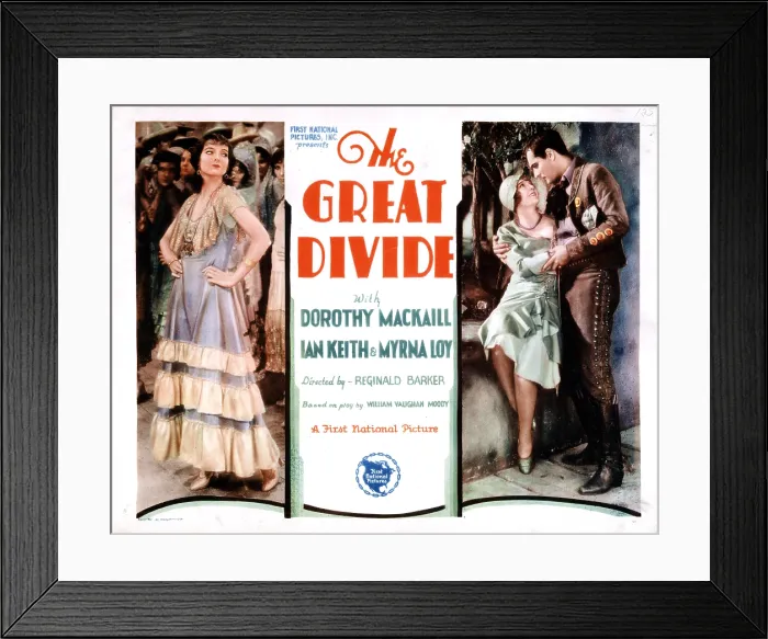 Framed Print : THE GREAT DIVIDE, from left, Myrna Loy, Dorothy Mackaill, Ian Keith, 1929 Framed Print : THE GREAT DIVIDE, from left, Myrna Loy, Dorothy Mackaill, Ian Keith, 1929