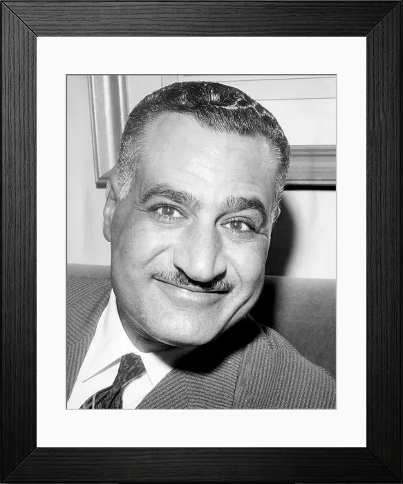 Framed Print : President of the United Arab Republic Gamal Abdel Nasser (1918-1970), circa 1966. Courtesy: CSU Archives / Everett Collection Framed Print : President of the United Arab Republic Gamal Abdel Nasser (1918-1970), circa 1966. Courtesy: CSU Archives / Everett Collection