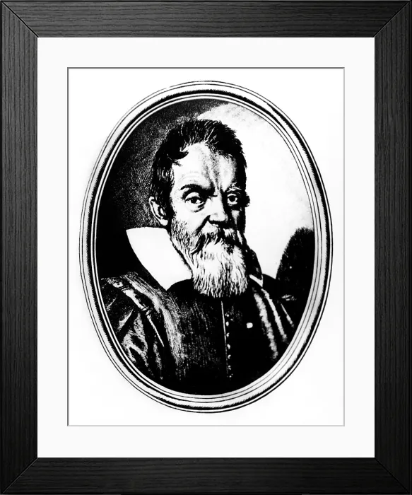 Framed Print : Galileo Galilei, 1564-1642. Courtesy: CSU Archives / Everett Collection Framed Print : Galileo Galilei, 1564-1642. Courtesy: CSU Archives / Everett Collection