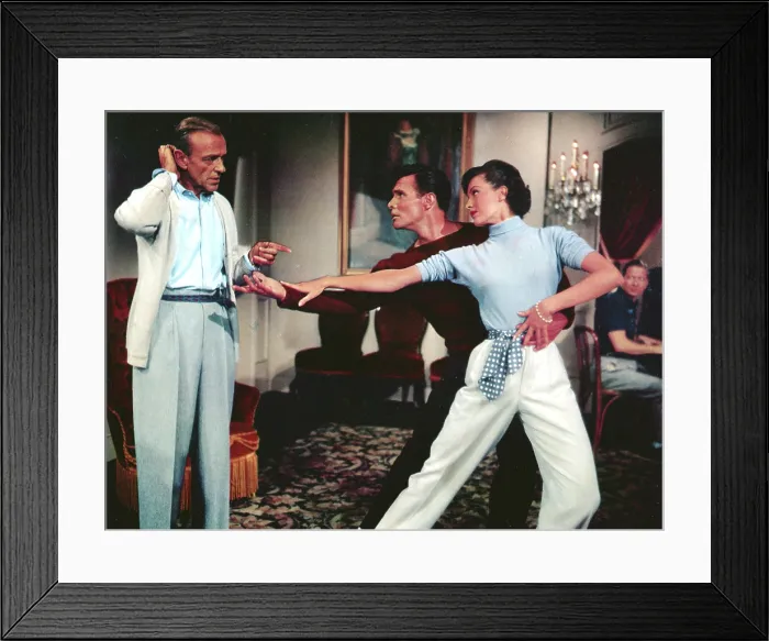 Framed Print : THE BAND WAGON, Fred Astaire, James Mitchell, Cyd Charisse, 1953 Framed Print : THE BAND WAGON, Fred Astaire, James Mitchell, Cyd Charisse, 1953