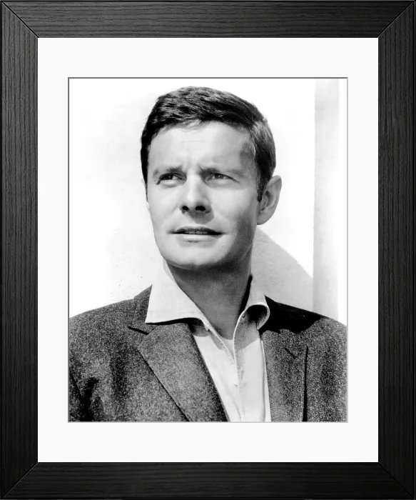 Framed Print : Louis Jourdan, ca. late 1950s Framed Print : Louis Jourdan, ca. late 1950s