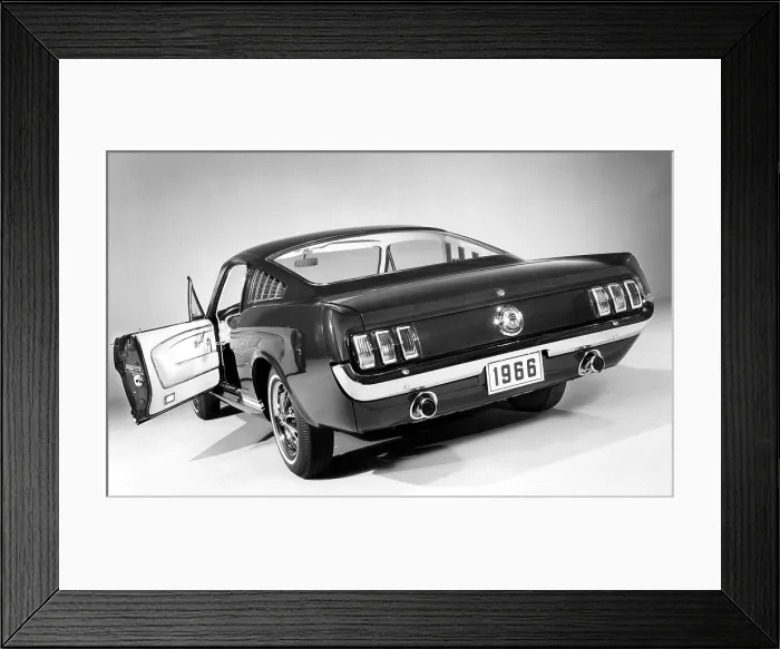Framed Print : Ford Mustang, 1966 Mustang 2+2 Fastback GT.. Courtesy: CSU Archives / Everett Collection Framed Print : Ford Mustang, 1966 Mustang 2+2 Fastback GT.. Courtesy: CSU Archives / Everett Collection