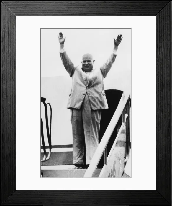 Framed Print : Nikita Khrushchev, ca.early 1960s. Courtesy: CSU Archives / Everett Collection
