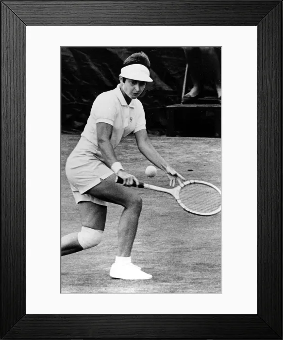 Framed Print : Nancy Richey, 1969. Courtesy: CSU Archives / Everett Collection Framed Print : Nancy Richey, 1969. Courtesy: CSU Archives / Everett Collection