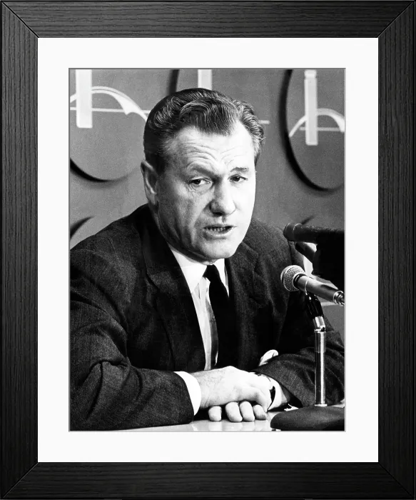 Framed Print : Nelson Rockefeller (1908-1979), Vice President (1974-1977), as Governor of New York, circa 1964. Courtesy: CSU Archives / Everett Collection