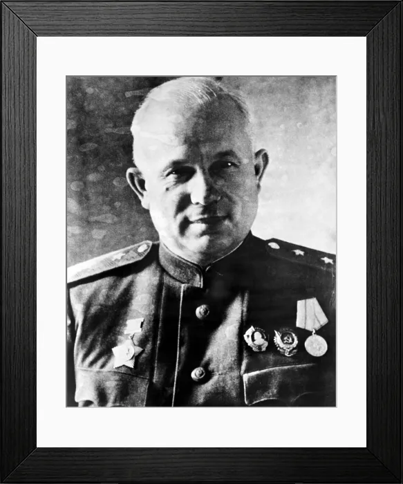 Framed Print : Nikita Khrushchev, ca. 1943. Courtesy: CSU Archives / Everett Collection
