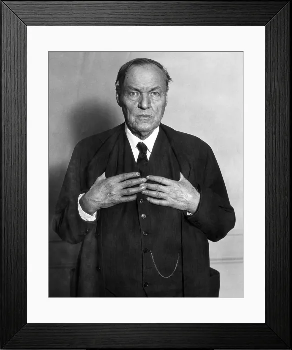 Framed Print : Clarence Darrow, 1930. Courtesy: CSU Archives / Everett Collection