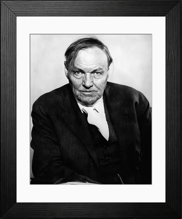 Framed Print : Clarence Darrow, circa late 1920s. Courtesy: CSU Archives / Everett Collection