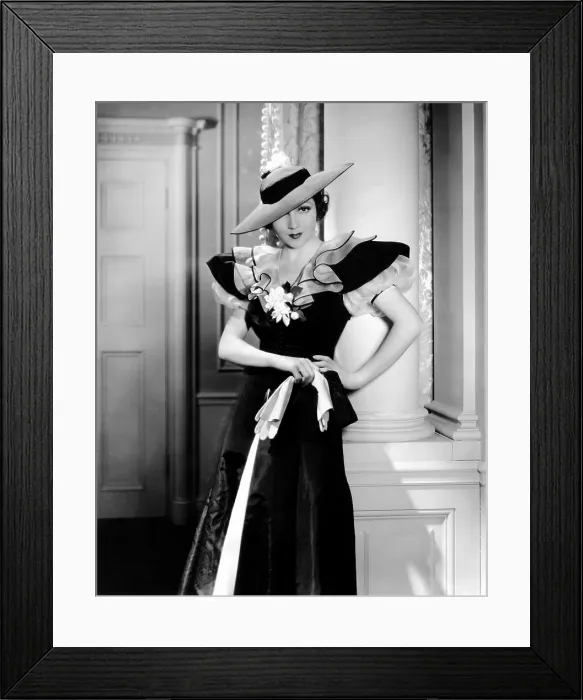 Framed Print : SHE MARRIED HER BOSS, Claudette Colbert, 1935