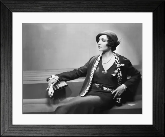 Framed Print : Claudette Colbert, early 1930s