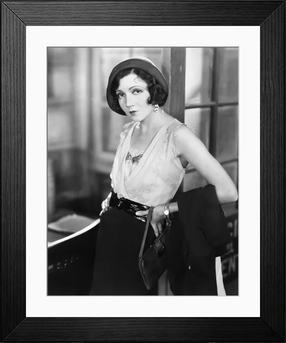 Framed Print : HIS WOMAN, Claudette Colbert, 1931