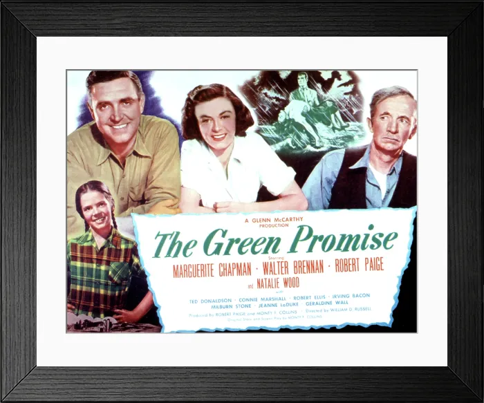 Framed Print : THE GREEN PROMISE, Natalie Wood, Robert Paige, Marguerite Chapman, Walter Brennan, 1949