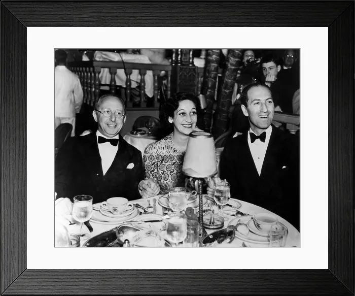 Framed Print : Jerome Kern, Dorothy Fields, George Gershwin. ca 1930s. Courtesy: CSU Archives / Everett Collection