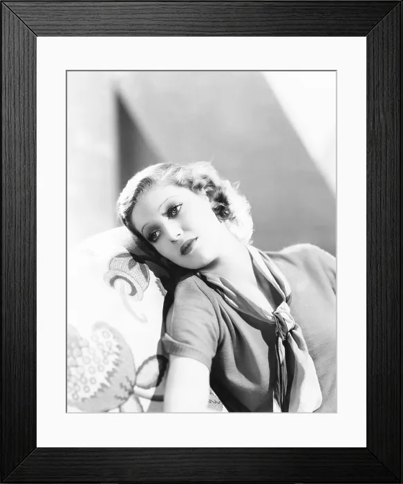 Framed Print : Loretta Young, 1932