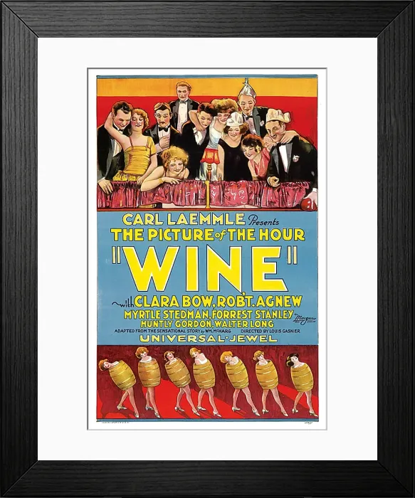 Framed Print : WINE, 1924 Framed Print : WINE, 1924