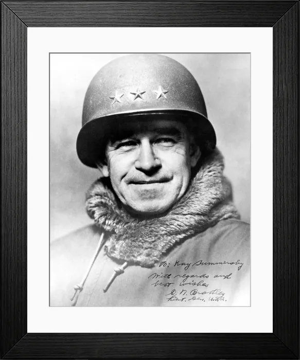 Framed Print : General Omar Bradley, 1948. Courtesy: CSU Archives / Everett Collection
