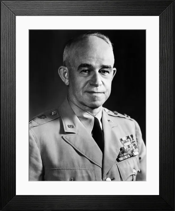 Framed Print : General Omar Bradley, 1954. Courtesy: CSU Archives / Everett Collection