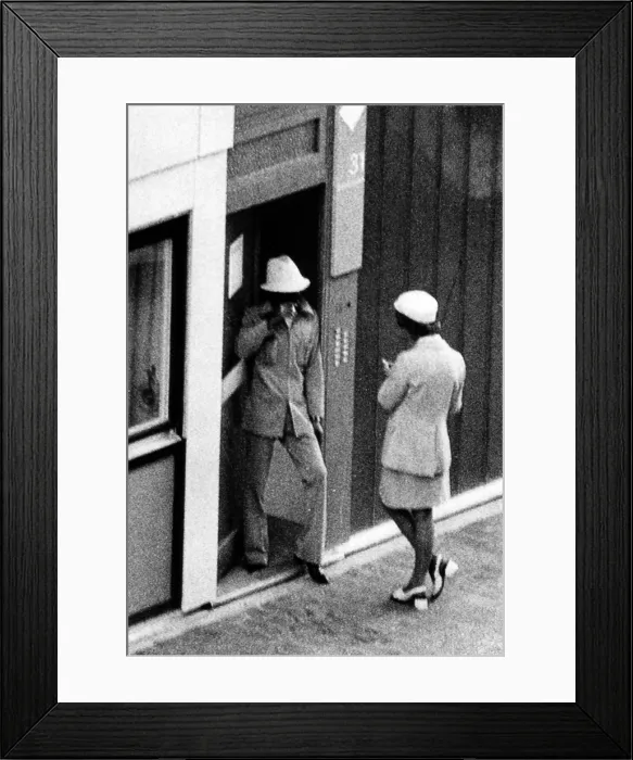Framed Print : 1972 Olympics, Black September terrorist Issa speaks with a West German policewoman, Olympic Village, Munich, Germany. 09-05-1972.. Courtesy: CSU Archives / Everett Collection Framed Print : 1972 Olympics, Black September terrorist Issa speaks with a West German policewoman, Olympic Village, Munich, Germany. 09-05-1972.. Courtesy: CSU Archives / Everett Collection