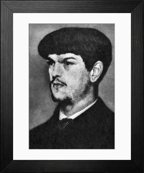 Framed Print : French Composer Claude Debussy (1862-1918), as a young man. Courtesy: CSU Archives / Everett Collection