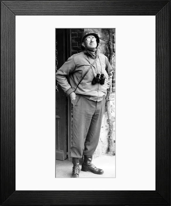 Framed Print : General Omar N. Bradley, 1944. Courtesy: CSU Archives  /  Everett Collection