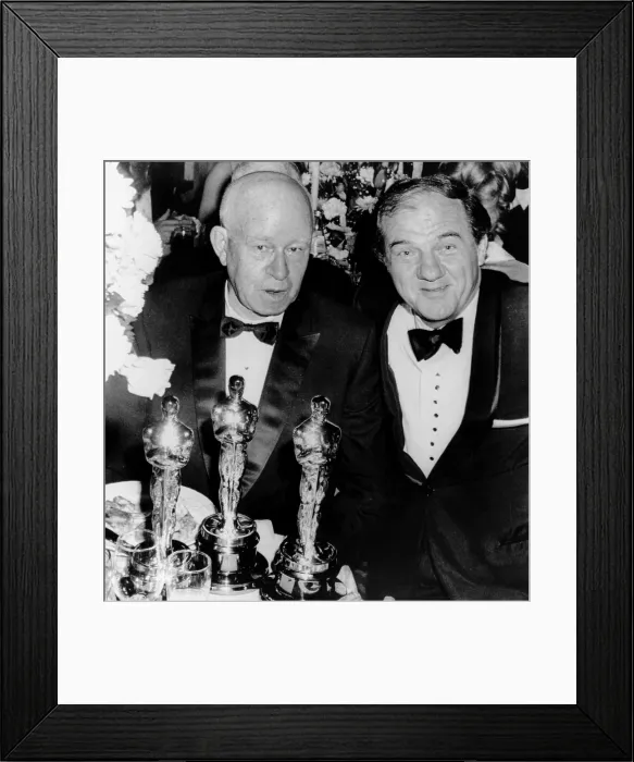 Framed Print : General Omar Bradley and Karl Malden at he 43rd Annual Academy Awards, 1971. Courtesy: CSU Archives / Everett Collection Framed Print : General Omar Bradley and Karl Malden at he 43rd Annual Academy Awards, 1971. Courtesy: CSU Archives / Everett Collection