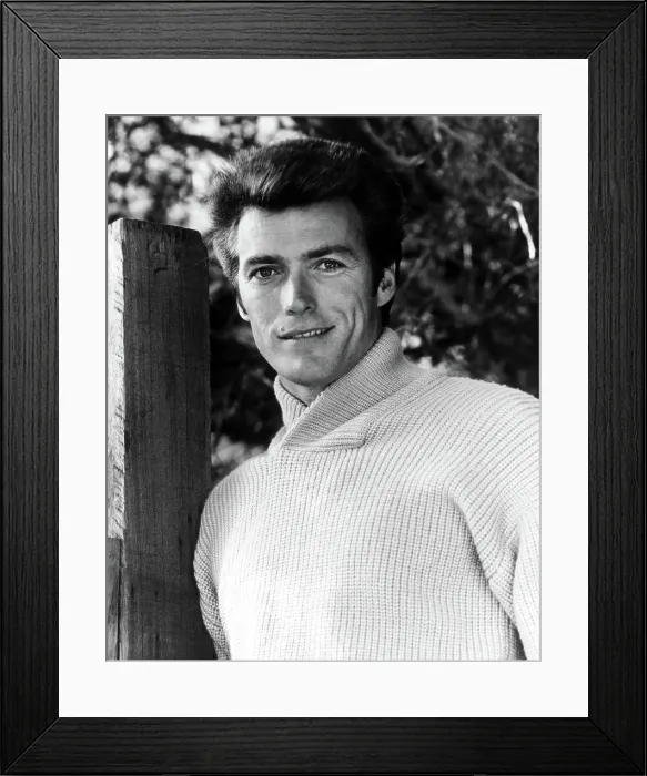 Framed Print : CLINT EASTWOOD, 1962
