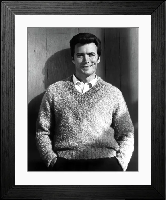 Framed Print : CLINT EASTWOOD, 1966