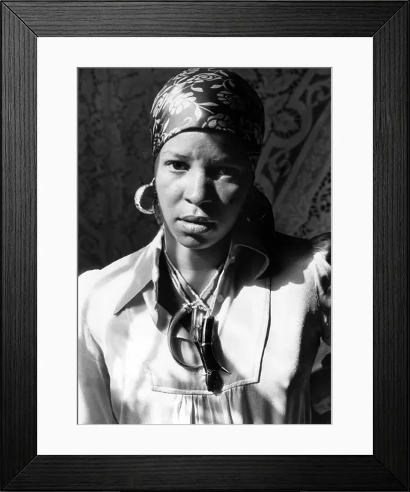 Framed Print : Ntozake Shange, ca. 1977.. Courtesy: CSU Archives  /  Everett Collection
