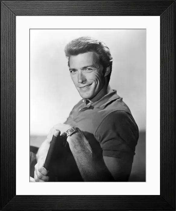 Framed Print : Clint Eastwood, c. late 1950s