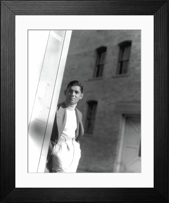 Framed Print : CLARK GABLE