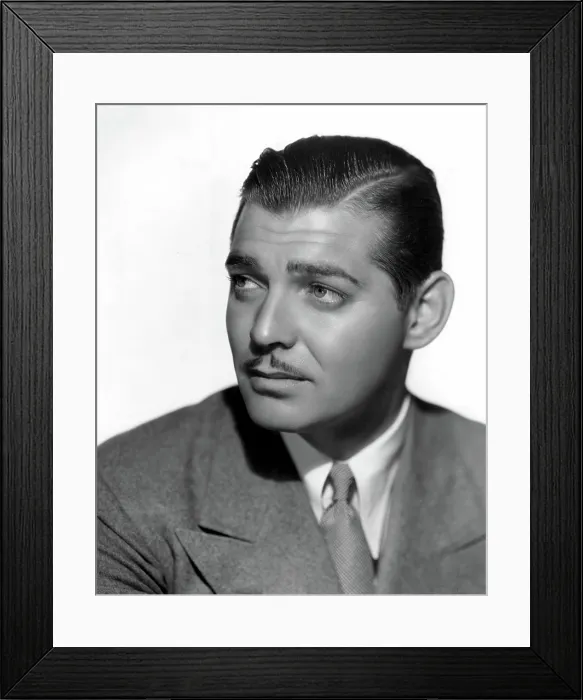 Framed Print : CLARK GABLE by Clarence Sinclair Bull, 5 / 12 / 36 Framed Print : CLARK GABLE by Clarence Sinclair Bull, 5 / 12 / 36