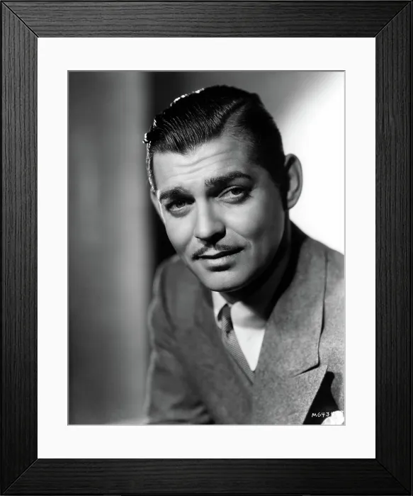 Framed Print : CLARK GABLE