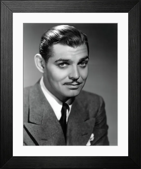 Framed Print : Clark Gable, 1935