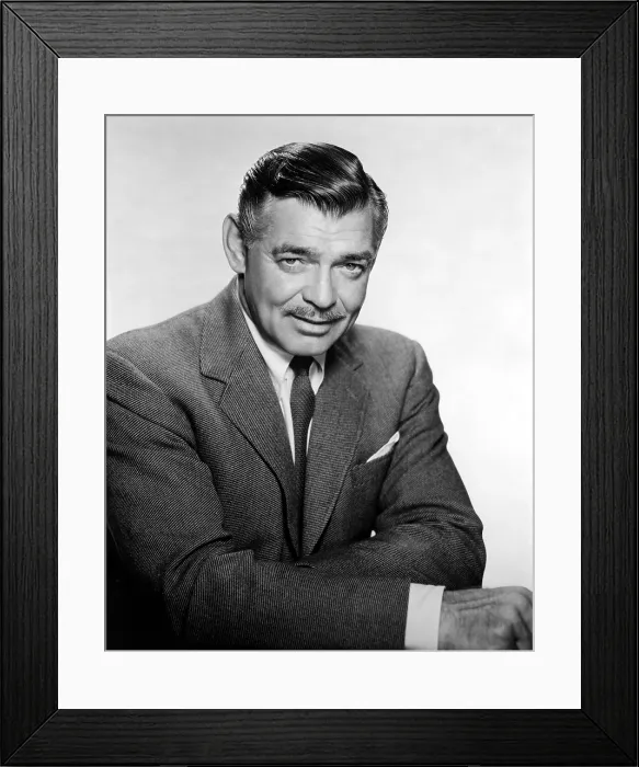 Framed Print : Clark Gable, 1957 Framed Print : Clark Gable, 1957
