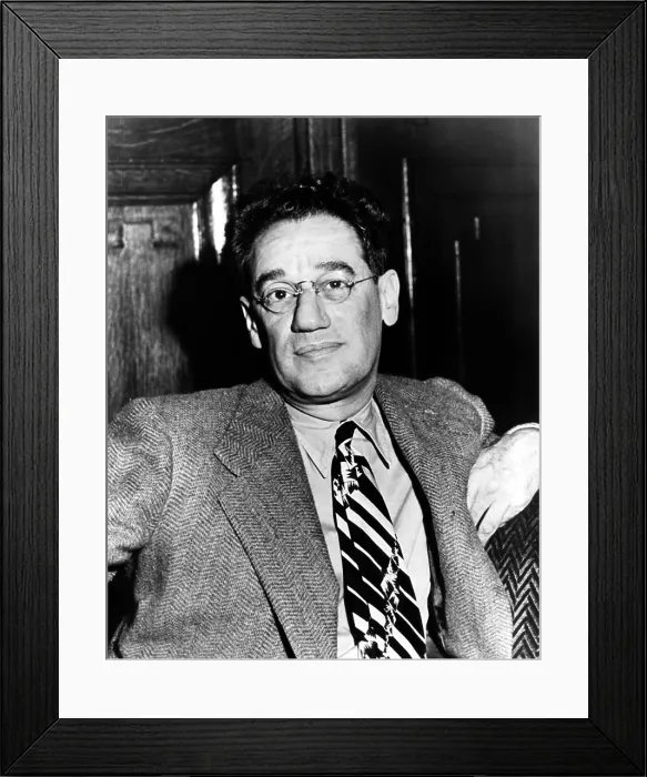Framed Print : George S. Kaufman, Playwright, 1946. Courtesy: CSU Archives / Everett Collection Framed Print : George S. Kaufman, Playwright, 1946. Courtesy: CSU Archives / Everett Collection