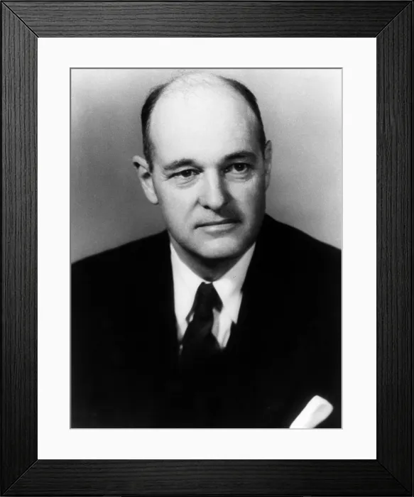 Framed Print : George F. Kennan (1904-2005), American diplomat, advisor, historian, and political scientist, c. 1940's.. Courtesy: CSU Archives / Everett Collection Framed Print : George F. Kennan (1904-2005), American diplomat, advisor, historian, and political scientist, c. 1940's.. Courtesy: CSU Archives / Everett Collection
